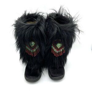 PAJAR Fur Boots Women Size 36